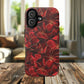 Crimson Bloom Tough iPhone Magnetic Case, Protective iPhone Case, Stylish iPhone Cover, Gift for Her, Mother's and Birthday Gifts, Unique Floral Accessories