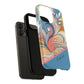 Personalized Sunset Garden Whirl Tough iPhone Magnetic Case for iPhone, Artistic Phone Cover, Durable Protection, Gifts for Her, Unique Style