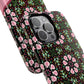 Personalized Twilight Petal Tapestry Floral Tough Magnetic MagSafe® iPhone Case, Durable iPhone Protector, Unique Gift for Her, Stylish Tech Accessories.