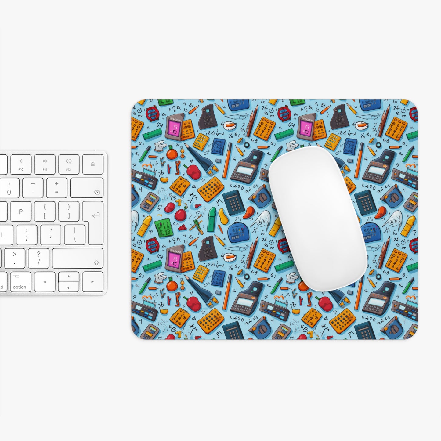 Blue Academic Educational Mouse Pad - Perfect for Students & Teachers
