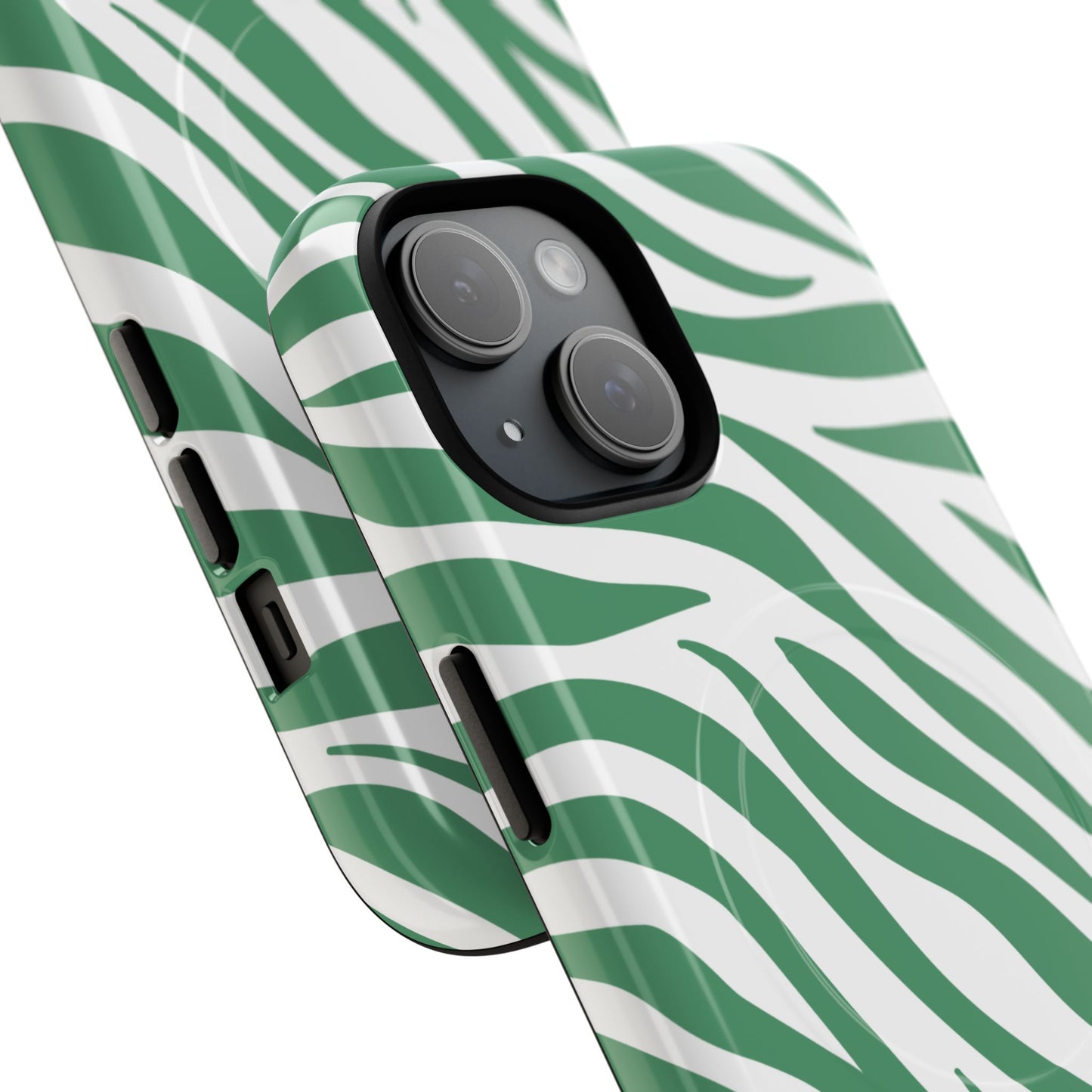 Trendy Zebra Print iPhone Case, Stylish Tough Magnetic Case for iPhone, Animal Print Accessory, Unique iPhone Cover, Gift for Animal Lovers