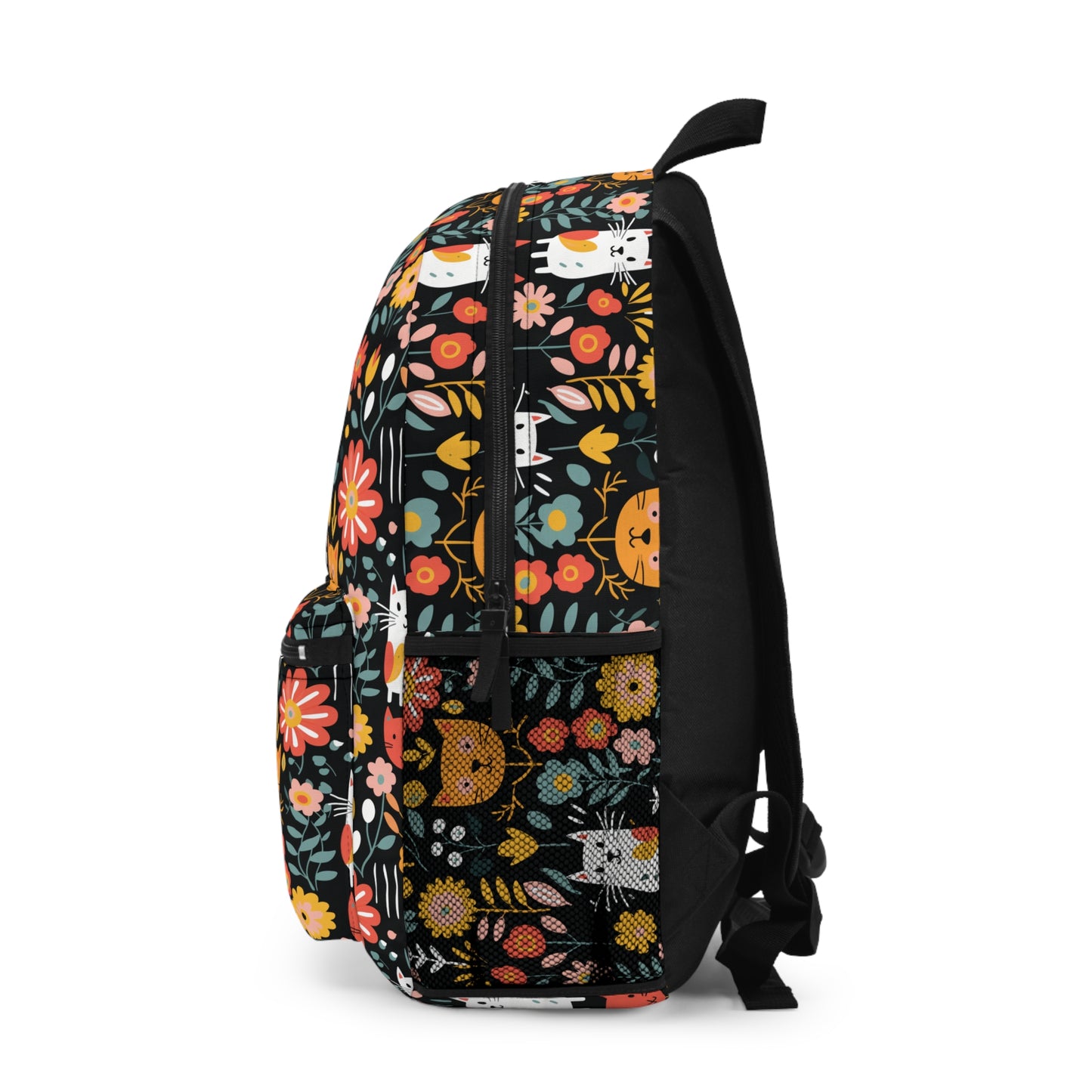 Whimsical Feline Garden Backpack