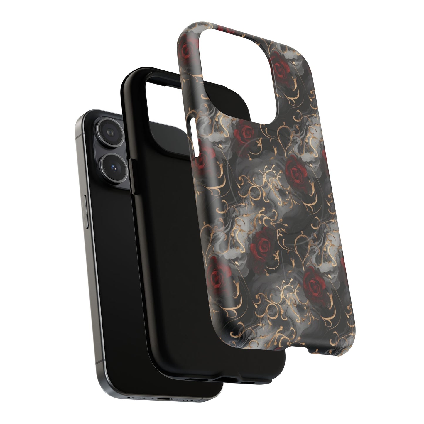 Elegant Floral Tough iPhone Magnetic Cases, iPhone Protection, Unique iPhone Covers, Stylish Mobile Accessories, Gift for Her