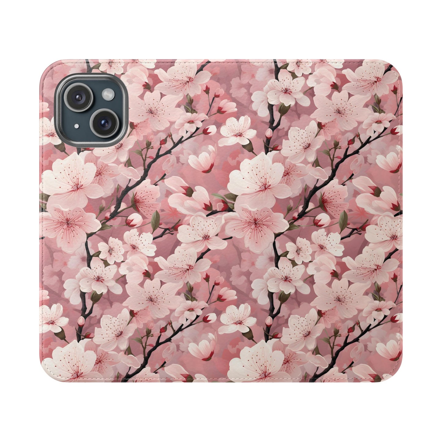 Cherry Blossom Flip Case — iPhone & Samsung Protective Phone Case
