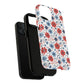 Patriotic Floral Dreams Tough Magnetic iPhone Cases, Durable, Stylish, Gift for Her, Protective Phone Cover, Spring Floral Design