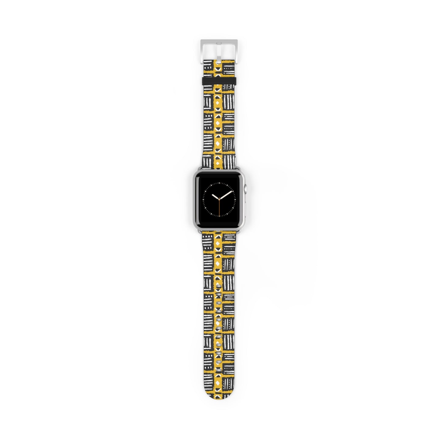 Tribal Vibes Stylish Abstract Print Watch Band - Unique Accessory for Fashion Lovers.