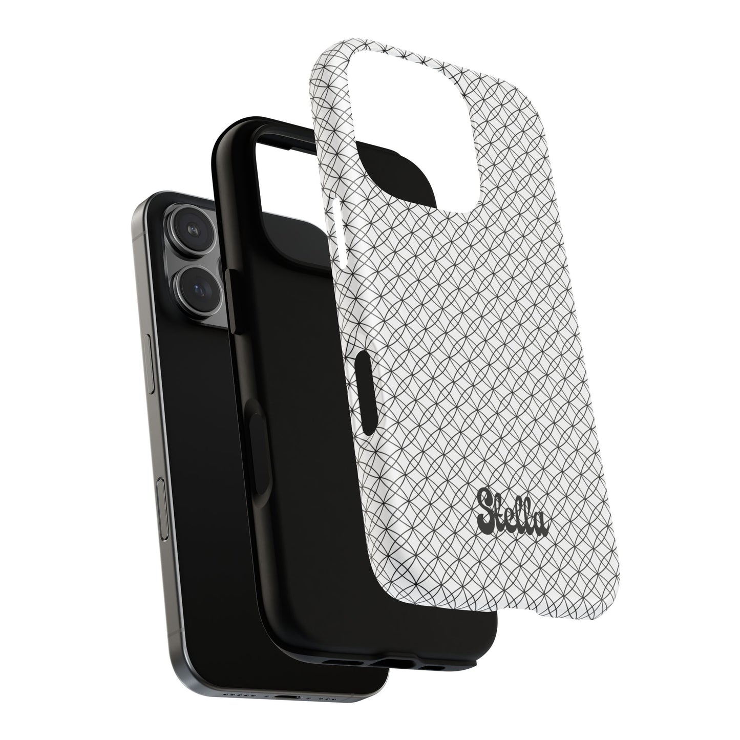 Personalized Geometric Phone Case, Stylish Tough Magnetic Cases, Unique Protection, Trendy Gift for Tech Lovers, Modern Mobile Accessory