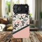 Personalized Floral Blush Garden Whisper Tough Magnetic MagSafe® iPhone® 13, 14, 15, 16, 17, Pro, Pro Max, Plus Cases (Custom Name).
