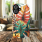 Tropical Monstera Leaf Phone Case - Stylish Tough Magnetic Cases, Floral Protection, Summer Vibe, Gift for Nature Lovers, Trendy Mobile Accessories