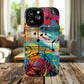 Vibrant Music Note Phone Case, Tough Magnetic Case, Music Lover Gift, Colorful Phone Accessory, Customizable Phone Cover, Unique Gift Idea