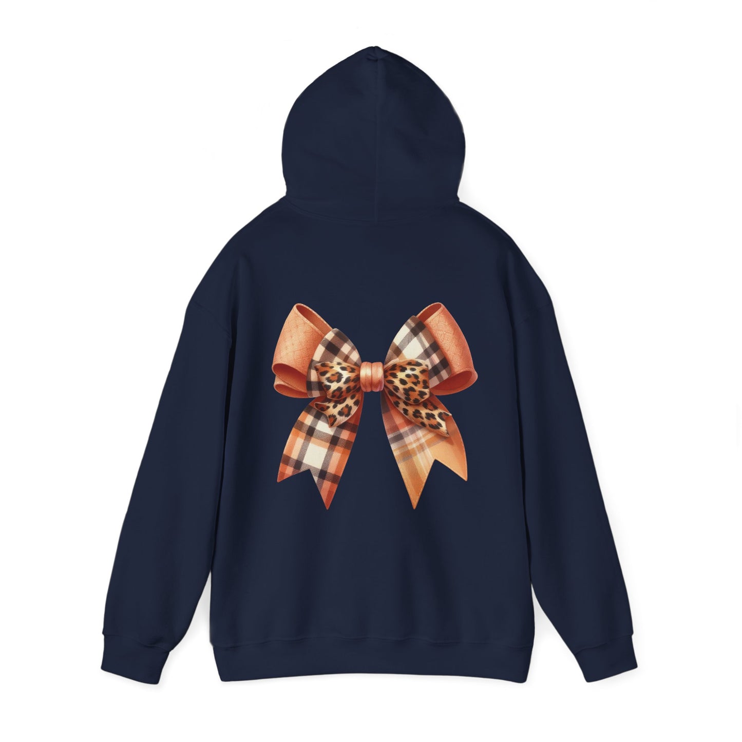 Autumn Highland Cow Charm Unisex Heavy Blend™ Hooded Sweatshirt