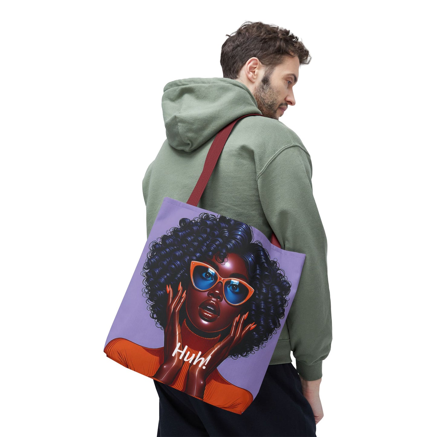 Afro Luxe Glow Tote Bag