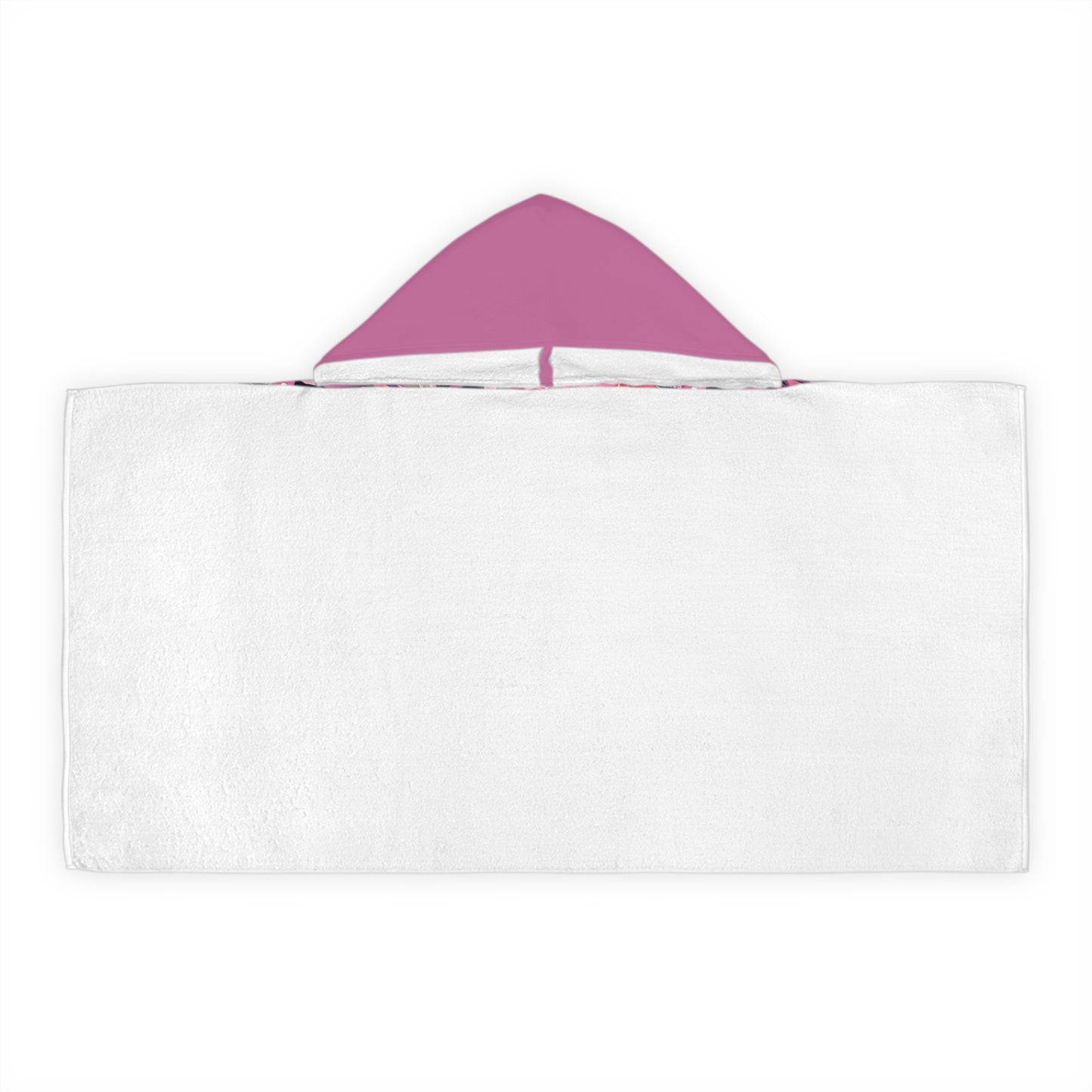 Blush Petals Snuggle Youth Hooded Towel