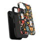 Whimsical Feline Garden iPhone and Samsung Tough Phone Cases,