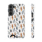 Whispering Feathers iPhone and Samsung Case With Card Holder