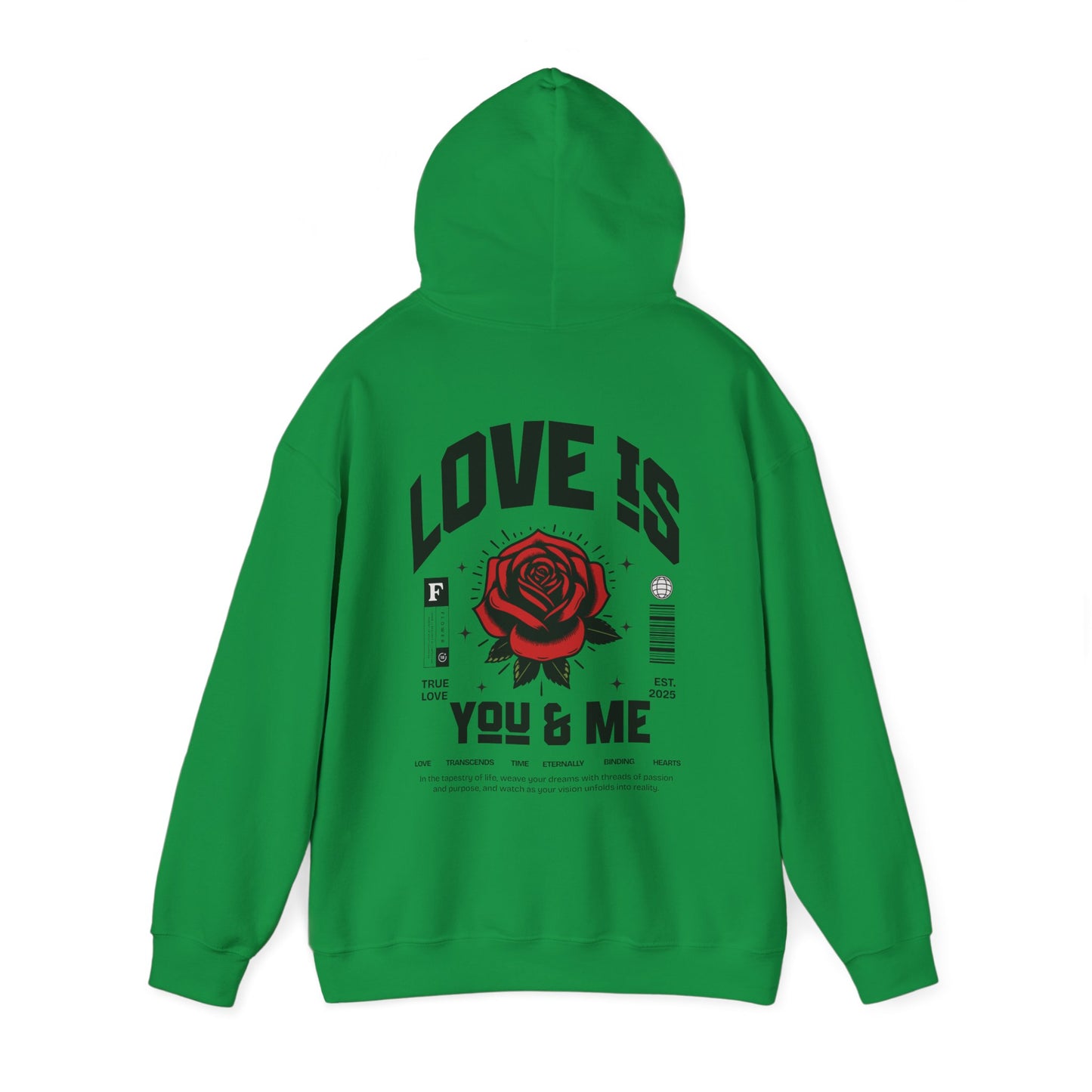You and Me Unisex Gildan Hoodie Sweatshirt