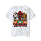 Faithful Harvest Cross Unisex FWD Fashion Tie-Dyed T-Shirt