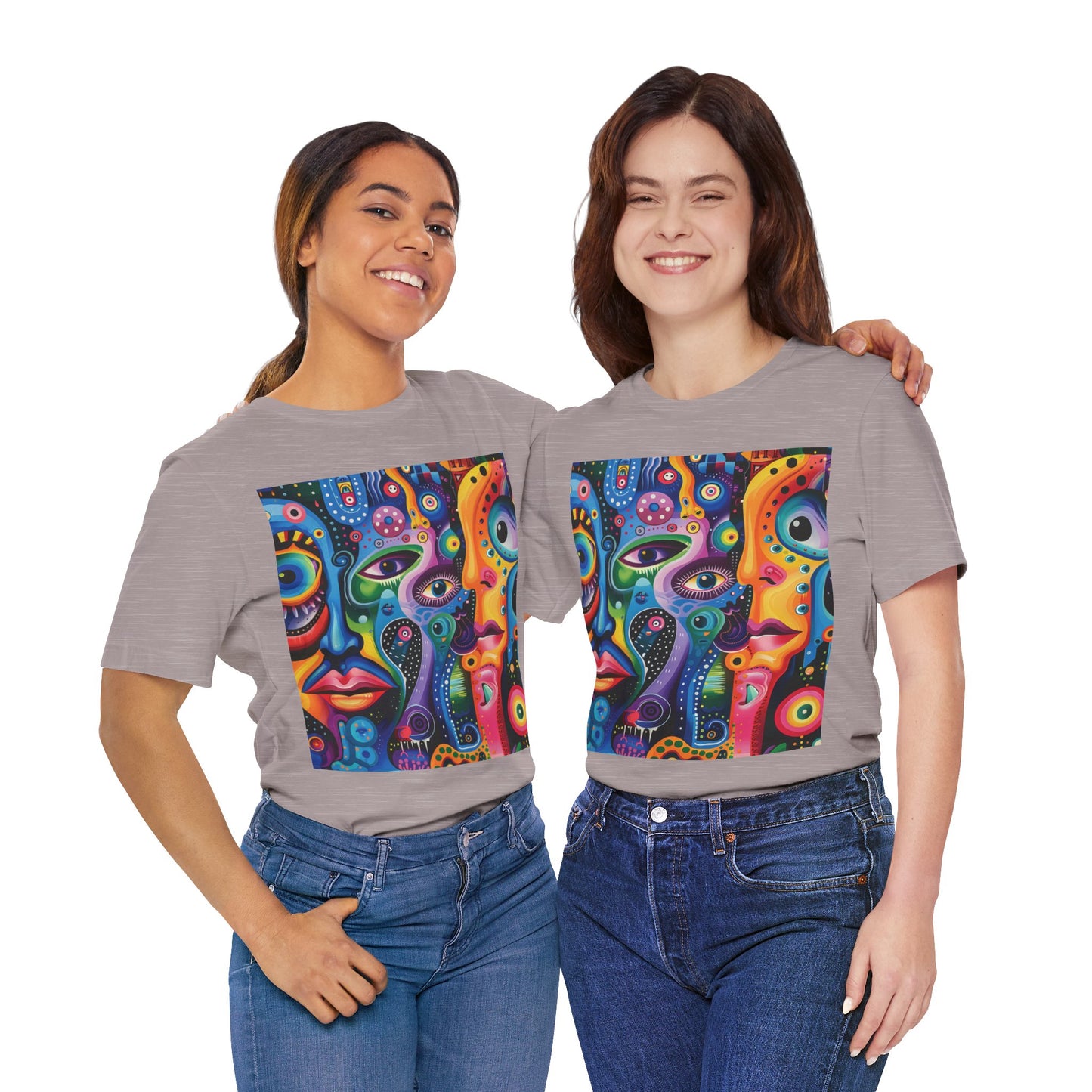 Psychedelic Visions Unisex Jersey Short Sleeve Tee