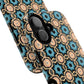 Sahara Star Mosaic Colorful Geometric iPhone Cases, Tough Magnetic iPhone Cases, Vibrant Design iPhone Cover, Durable iPhone Protection, Stylish Tech Accessories.