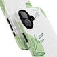 Stylish Tough iPhone Magnetic Cases with Leaf Design, iPhone Protection Cases, Greenery iPhone Covers, Eco-Friendly iPhone Accessories, Gift for Her.
