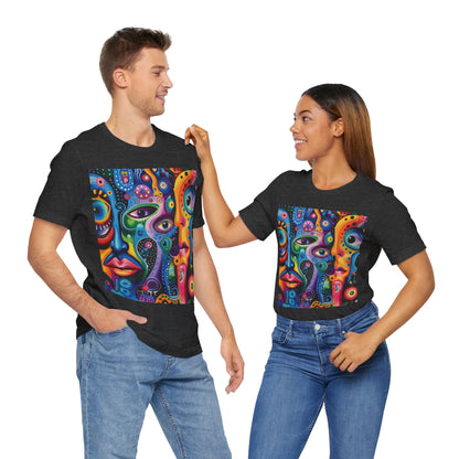 Psychedelic Visions Unisex Jersey Short Sleeve Tee