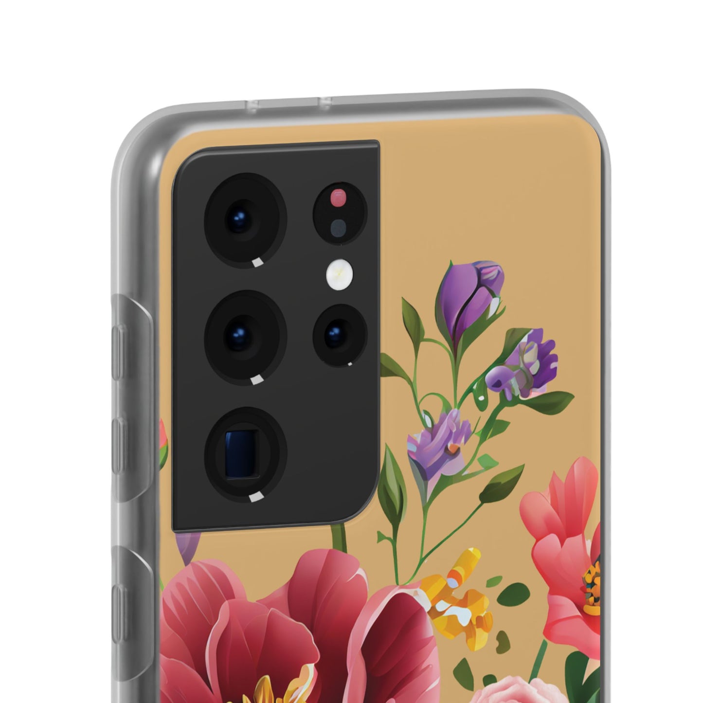 Floral Scripture Phone Case — "Let Your Light Shine" (Matthew 5:16) for iPhone and Samsung Cases.