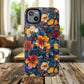 Cathedral Petals Tough Magnetic iPhone Case, Durable, Stylish, Unique Floral Design, Gifts for Her, Birthday, Everyday Use, Stained Glass iPhone Case.