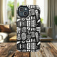 Modern Abstract Geometric Tough Magnetic Phone Case, Durable Phone Accessory, Gift for Him or Her, Artistic Design, Modern Decor