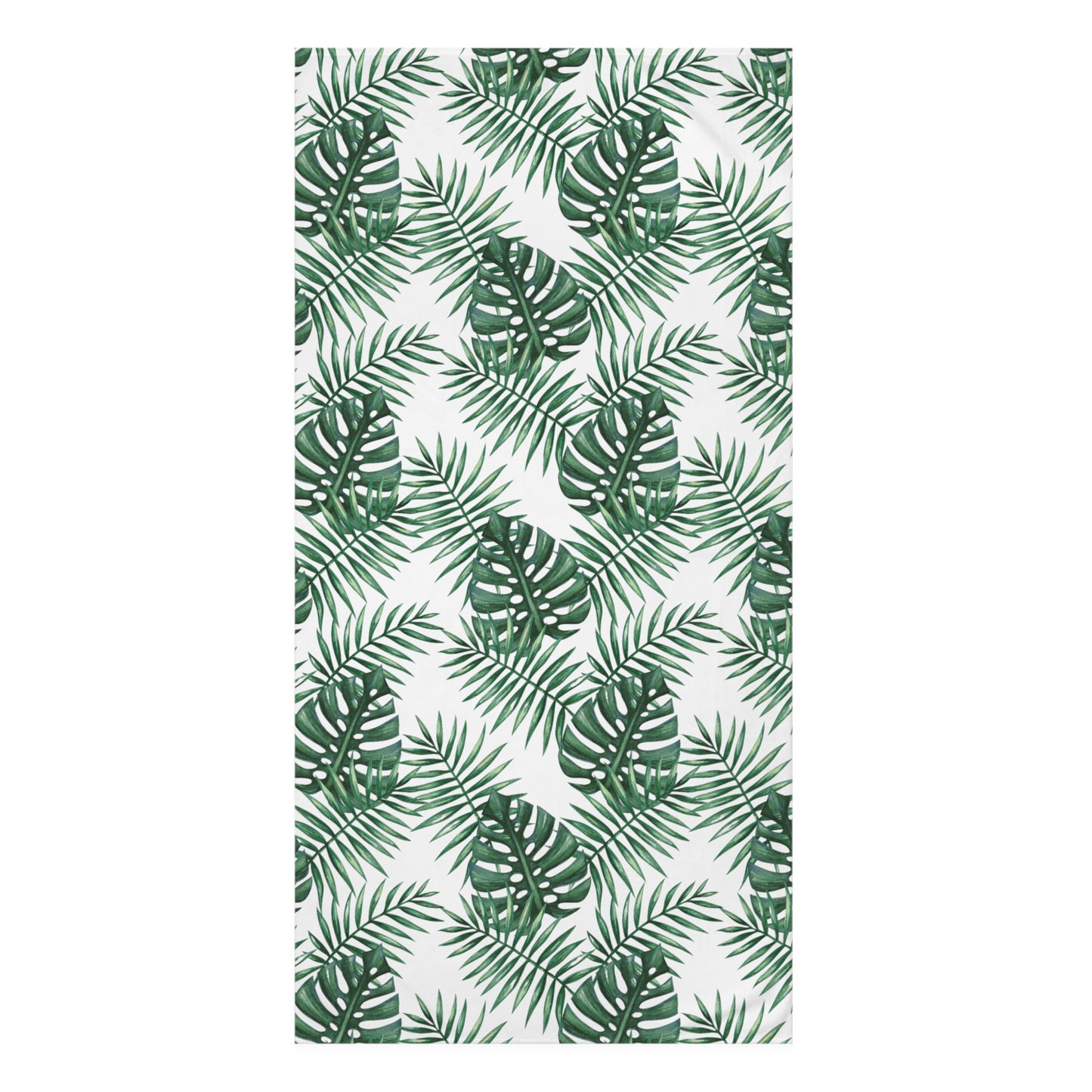 Tropical Bliss White Mink-Cotton Towel
