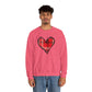 LOVE Always Unisex Heavy Gildan Blend™ Crewneck Sweatshirt.