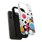 Vibrant Bubble Bloom Galaxy Magnetic iPhone Cases, Artistic Protection for Your Device, Gift for Tech Lovers, Colorful Designs, Unique iPhone Accessories