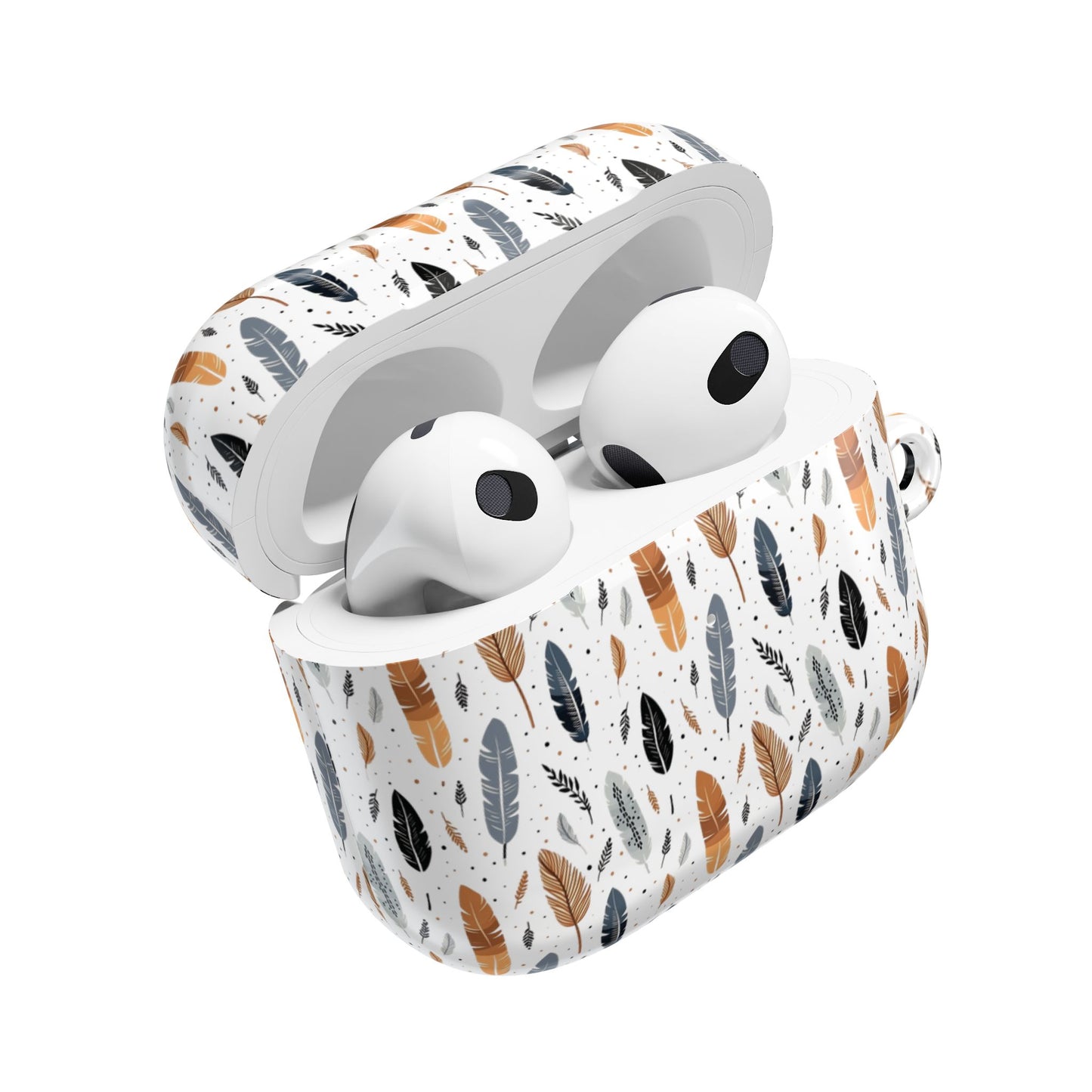 Whispering Feathers AirPod Case - Stylish and Protective Earbud Cover