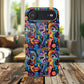 Psychedelic Visions Vibrant Art iPhone and Samsung Phone Case - Stylish Tough Case for Artists & Creatives.