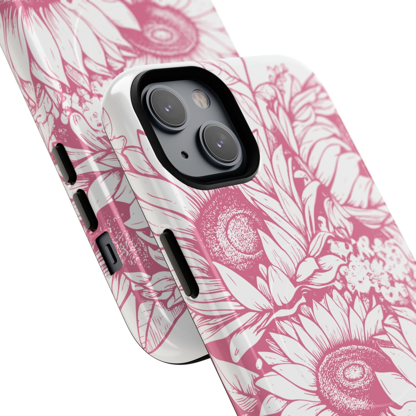 Loved John 3:16, Inspirational Gift, Tough iPhone Magnetic Case Scripture, Sunflower Bible Verse, MagSafe® iPhone® Tough Case, iPhone 14, iPhone 15, iPhone 16, Pro, Pro Max, Plus