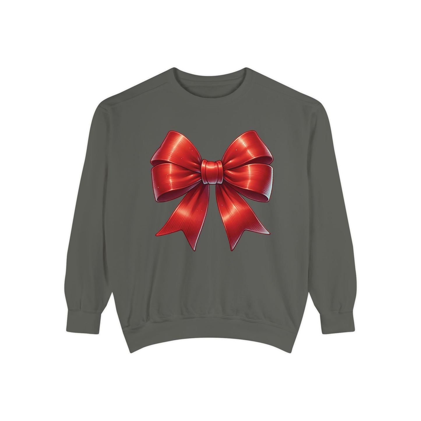 Bow Charm Valentines Unisex Comfort Colors Garment-Dyed Sweatshirt