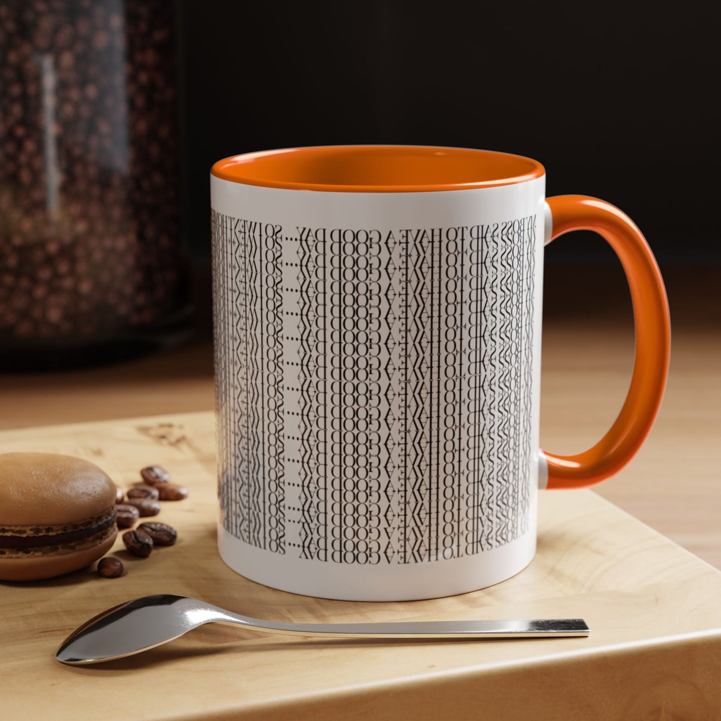Funny Work Hidden Message Mug - “My Boss said to have a good day… so I went home.”- Viral Optical Illusion Mug - Secret Sarcastic Work Message - Dishwasher Safe, Unique Gifts for Coffee Lovers, Home & Office Decor, Holiday Present.