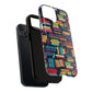 Colorful Book-Themed Phone Case, Literary Gift, Tough Magnetic Case, Book Lover’s Accessory, Phone Protection, Reading Enthusiast