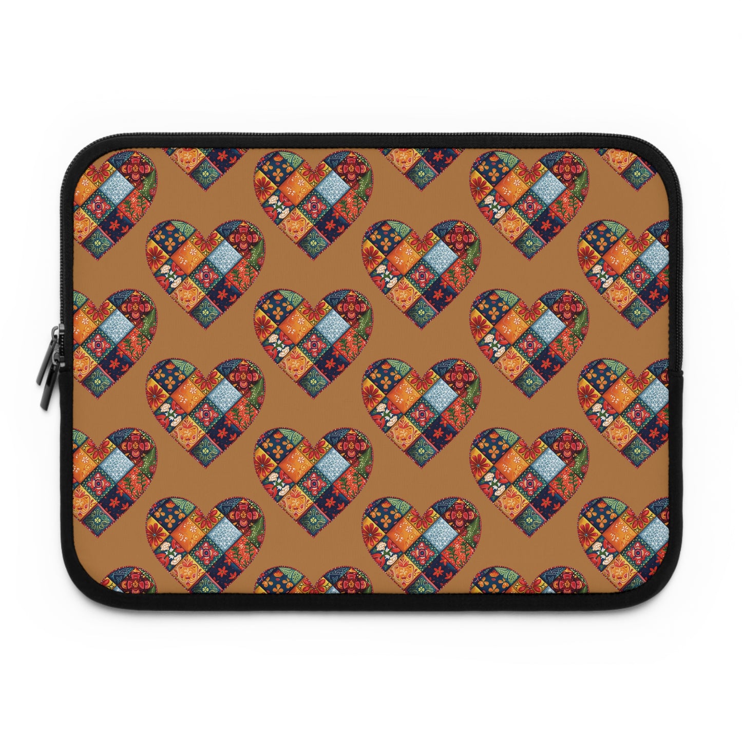 Patchwork Hearts Laptop Sleeve