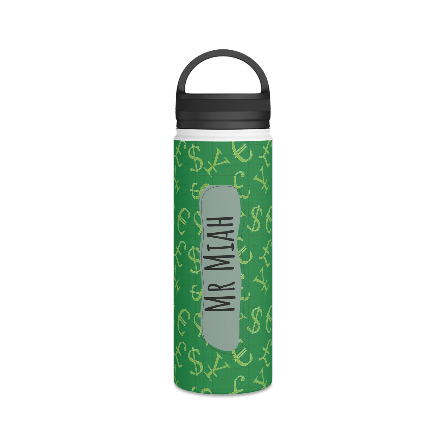 Custom Stainless Steel Water Bottle, Personalized Hydration Flask for Sports, Gym, Outdoors, Travel, Eco-Friendly Gift
