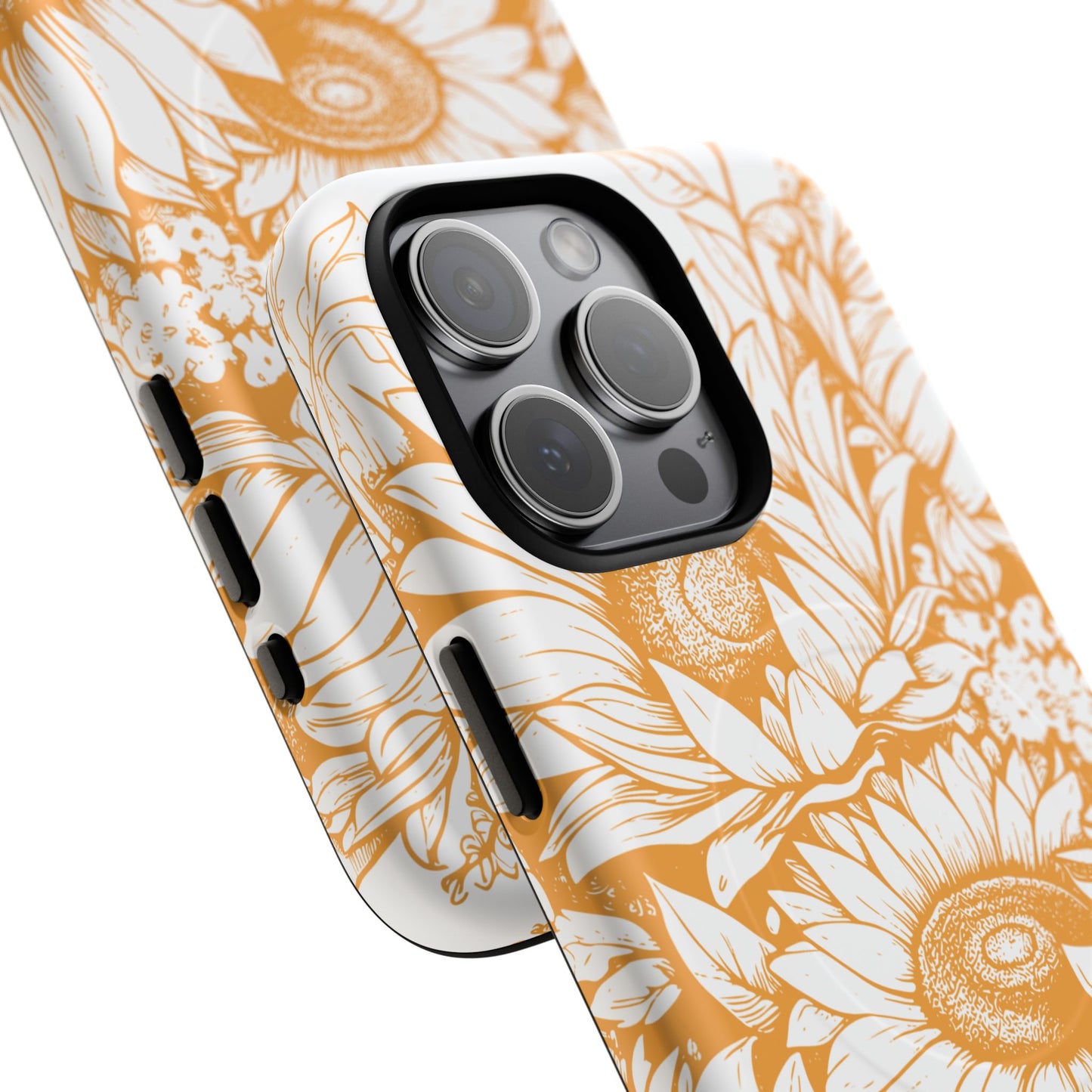 Loved John 3:16, Inspirational Gift, Tough iPhone Magnetic Case Scripture, Sunflower Bible Verse, MagSafe® iPhone® Tough Case, iPhone 14, iPhone 15, iPhone 16, Pro, Pro Max, Plus