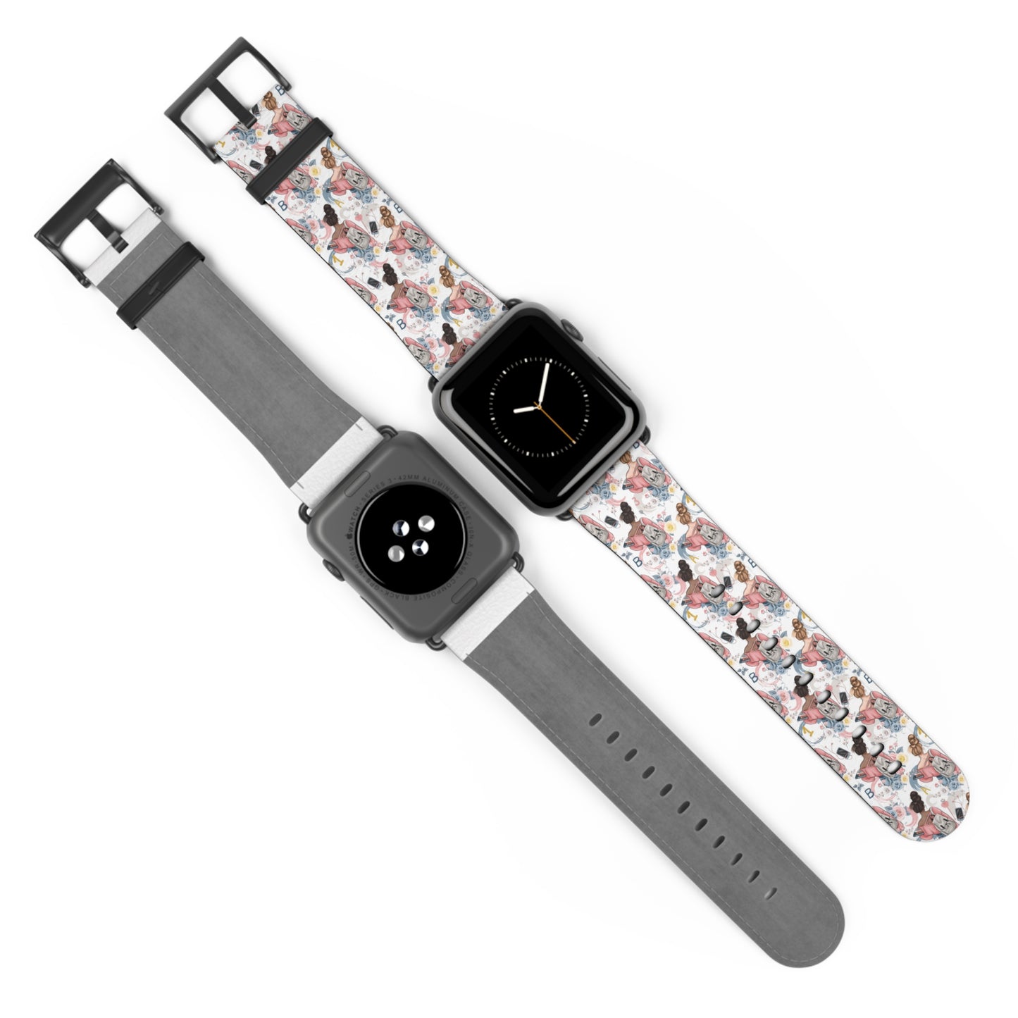 Study Chic Floral Watch Band | Stylish Accessory for Everyday Wear & Gifts.