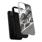 Personalized Monochrome Monstera Tropical Phone Case - Tough Magnetic MagSafe® Cases, Gifts for Nature Lovers, Stylish Phone Accessories, Gifts for Her.