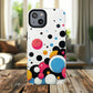 Vibrant Bubble Bloom Galaxy Magnetic iPhone Cases, Artistic Protection for Your Device, Gift for Tech Lovers, Colorful Designs, Unique iPhone Accessories