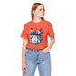 Polka Dot Pumpkin Charm Unisex Jersey Short Sleeve Tee