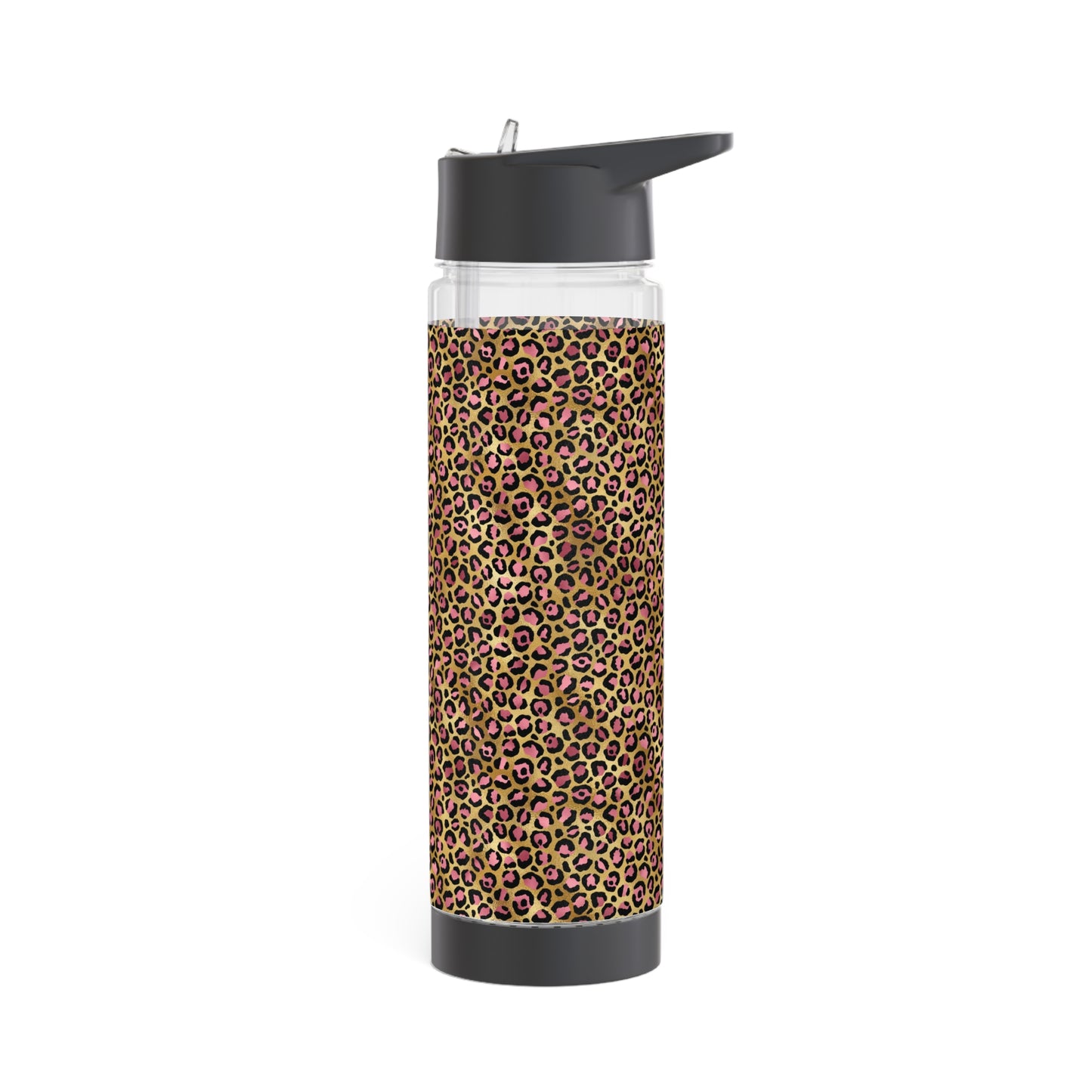 Leopard Luxe Infuser Water Bottle