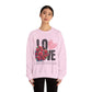 LOVE Always Unisex Heavy Blend™ Crewneck Sweatshirt.