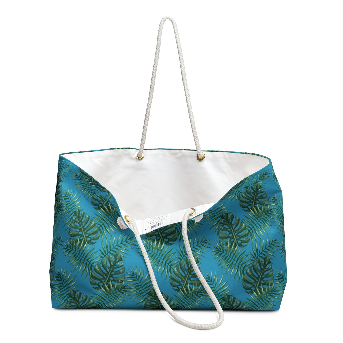 Turquoise Tropical Bliss Weekender Bag