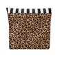 Leopard Luxe Cotton Cosmetic Bag