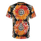 Flame Burst Unisex Tee (AOP)