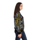 Geometric Harmony Women's Bomber Jacket